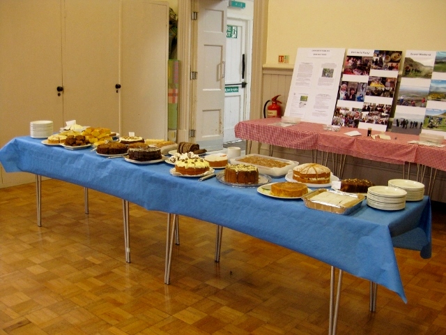 Impressive array of Cakes